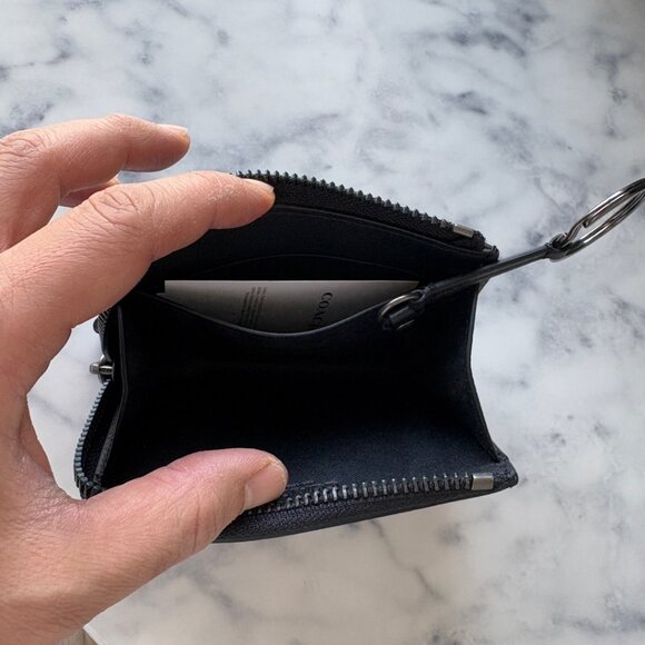 NWT Coach Complimentary L Zip Card Case - Picture 4 of 5